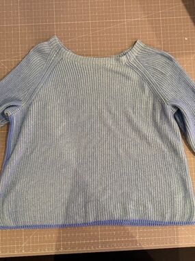 Talbots Plus ribbed knit sweater — 1X